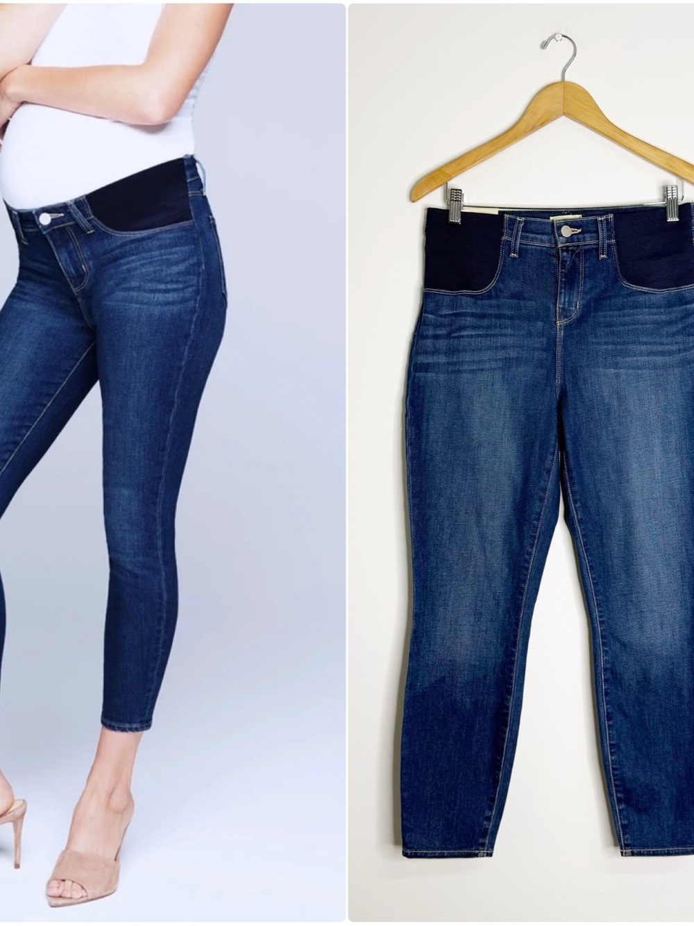 L’AGENCE Margot High Rise Skinny Maternity Jeans Size 29